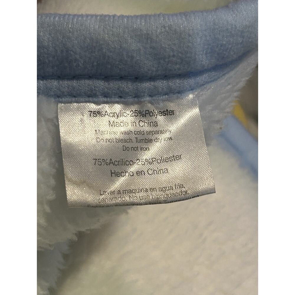 Winnie the POOH Alphabet ABCD Plush Mink Baby Blanket - Picture 4 of 6